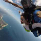 Nushrat Bharucha has the time of her life as she experiences skydiving in Australia