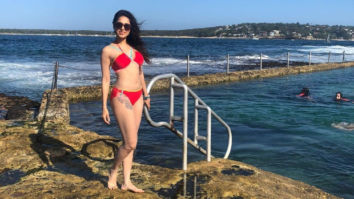 Nushrat Bharucha sizzles in red bikini during her Australian vacation