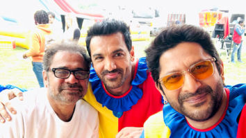 On The Sets from the movie Pagalpanti