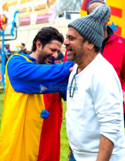 On The Sets from the movie Pagalpanti