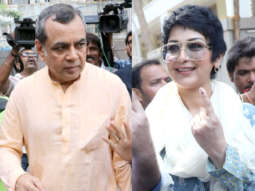 Paresh Rawal, Sonali Bendre, Bhagyashree cast their VOTE for Lok Sabha Elections