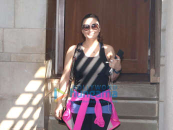 Preity Zinta snapped at Zoya Akhtar's home in Bandra