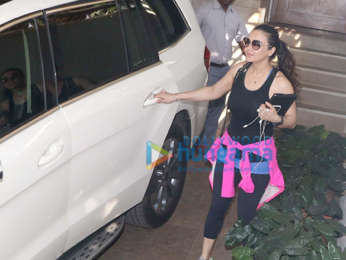 Preity Zinta snapped at Zoya Akhtar's home in Bandra