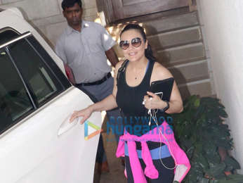 Preity Zinta snapped at Zoya Akhtar's home in Bandra