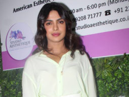 Priyanka Chopra snapped at a clinic in Juhu