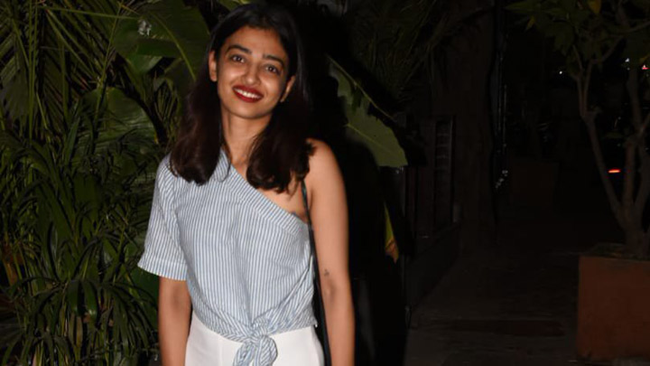 Radhika Apte spotted at the Kitchen Garden in Bandra