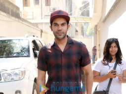 Rajkummar Rao spotted at Ramesh S Taurani’s office in Khar