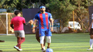 Ranbir Kapoor, Abhishek Bachchan and others snapped during a football match