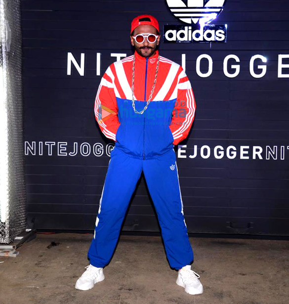 ranveer singh anusha dandekar and others snapped at the store launch of adidas nite jogger 1