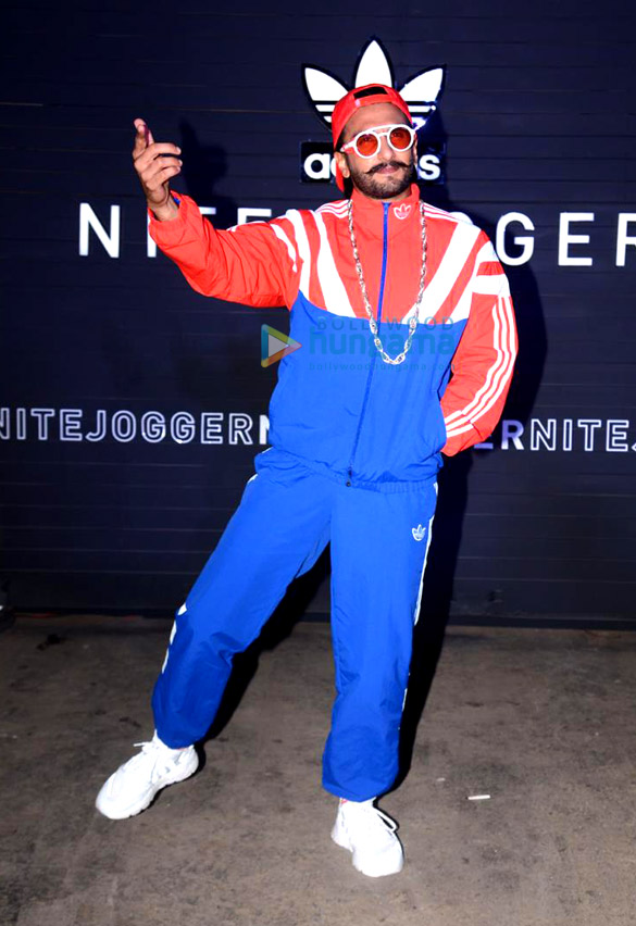 ranveer singh anusha dandekar and others snapped at the store launch of adidas nite jogger 6