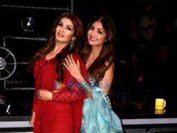 Raveena Tandon snapped on the sets of Super Dancer Chapter 3