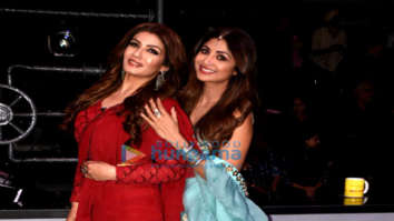 Raveena Tandon snapped on the sets of Super Dancer Chapter 3