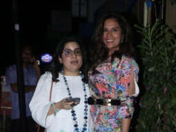 Richa Chadda and Mallika Dua snapped at Farmers’ Cafe in Bandra