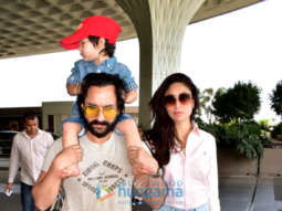 Saif Ali Khan, Taimur Ali Khan, Kareena Kapoor Khan, Rajinikanth and others snapped at the airport