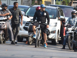 Salman Khan spotted at Andheri