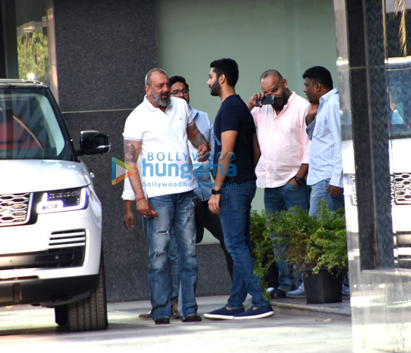 Sanjay Dutt snapped at the Dharma Productions’ office