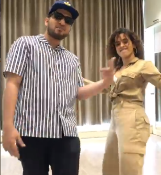 Sanya Malhotra GROOVING to the beats of rapper Naezy's 'Aafat Waapas' is winning the internet