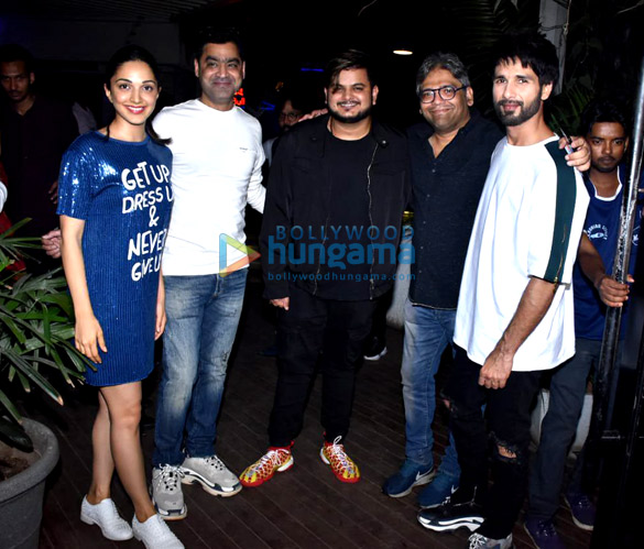 shahid kapoor and kiara advani snapped at the wrap up party of kabir singh 1