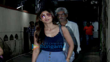 Shilpa Shetty spotted in Bandra