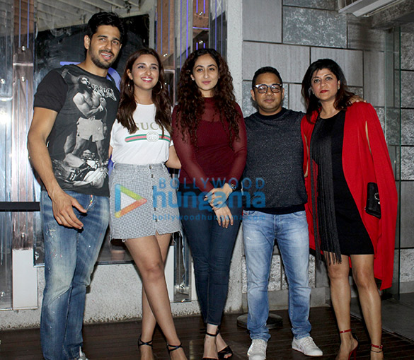 sidharth malhotra and parineeti chopra snapped at the wrap up party of jabariya jodi 2