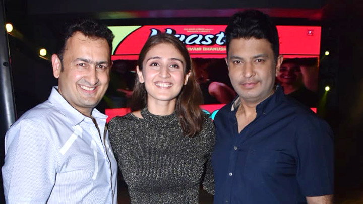 Success party of pop sensation Dhvani Bhanushali’s single Vaaste