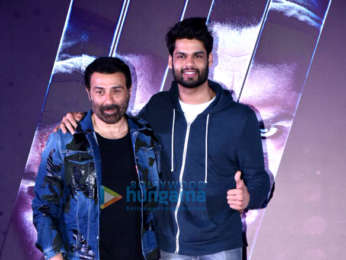 Sunny Deol, Karan Kapadia and Ishita Dutta grace the trailer launch of the film Blank