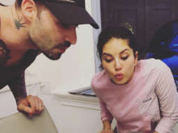 Sunny Leone and Daniel Weber receive a special surprise from their daughter Nisha on their wedding anniversary