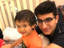 CUTE ATTACK! Taimur Ali Khan cuddles with big bro Ibrahim, melts Sara Ali Khan’s heart (see pic)