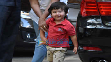 Taimur Ali Khan spotted in Bandra