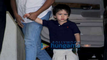 Taimur Ali Khan spotted in Bandra
