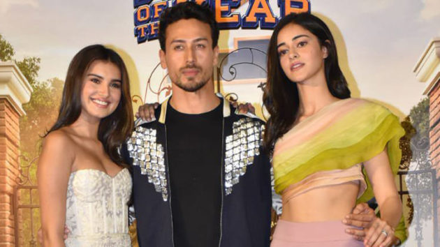 Tiger Shroff, Ananya Pandey and Tara Sutaria grace the trailer launch ...