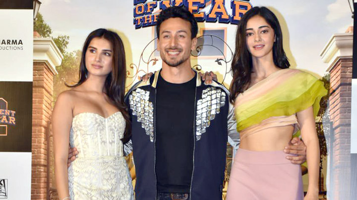 Tiger Shroff, Ananya Pandey and Tara Sutaria grace the trailer launch ...