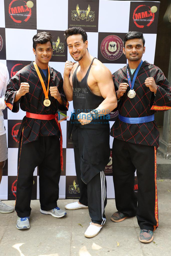 tiger shroff snapped at a mma event 2