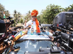 Urmila Matondkar and Sanjay Dutt grace a political rally or Priya Dutt