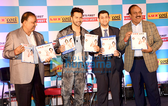 varun dhawan graces the launch of lux cozi scented vests 1