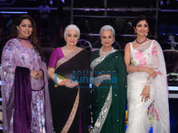 Waheeda Rehman and Asha Parekh snapped on the sets of Super Dancer Chapter 3