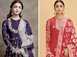 What’s Your Pick: Alia Bhatt in a purple Anamika Khanna or a red Ekaya?