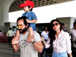 Video Alert: Saif Ali Khan SCOLDS the paps for clicking Taimur Ali Khan’s pictures with flash lights