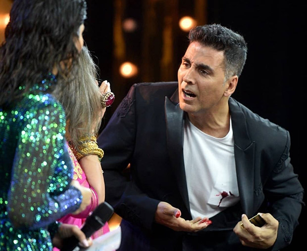 When Akshay Kumar scared Dimple Kapadia with his blood stained shirt at HT Most Stylish Awards 2019 