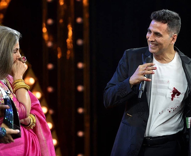 When Akshay Kumar scared Dimple Kapadia with his blood stained shirt at HT Most Stylish Awards 2019 