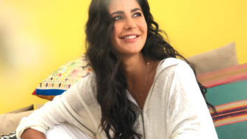 Katrina Kaif looks SEXY AF in pyjamas on the sets of Feet Up With The Stars