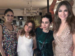 Karisma Kapoor parties the night away with Elizabeth Hurley [see photo]