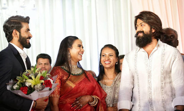 KGF star Yash, Chiranjeevi, Puneeth Rajkumar and others attend Yuva Rajkumar’s wedding with Sridevi