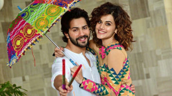 Varun Dhawan LOVES Judwaa 2 co-star Taapsee Pannu’s curly hair but the actress is UPSET, here’s why!