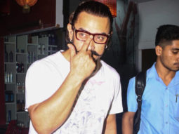 Aamir Khan spotted at a spa in Bandra