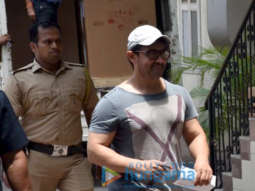 Aamir Khan spotted in Bandra