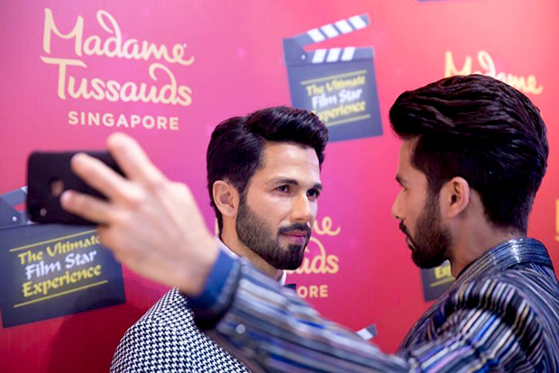 Ahead of Kabir Singh, Shahid Kapoor unveils his wax figure at Madame Tussauds