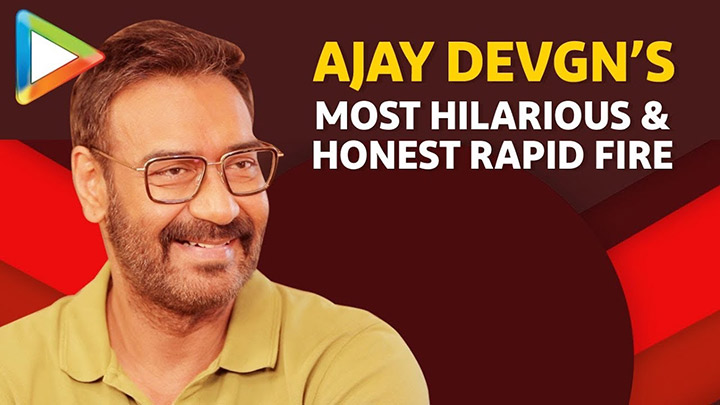 Ajay Devgn: Chhupa Rustom-Akshay Kumar, Jhansi Ki Rani- Kajol | Rapid Fire | De De Pyaar De