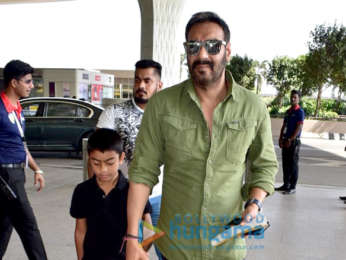 Ajay Devgn snapped at the airport