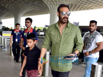 Ajay Devgn snapped at the airport